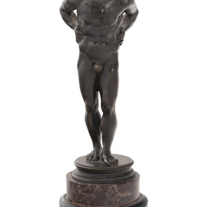 A Grand Tour Style Bronze Figure
Late