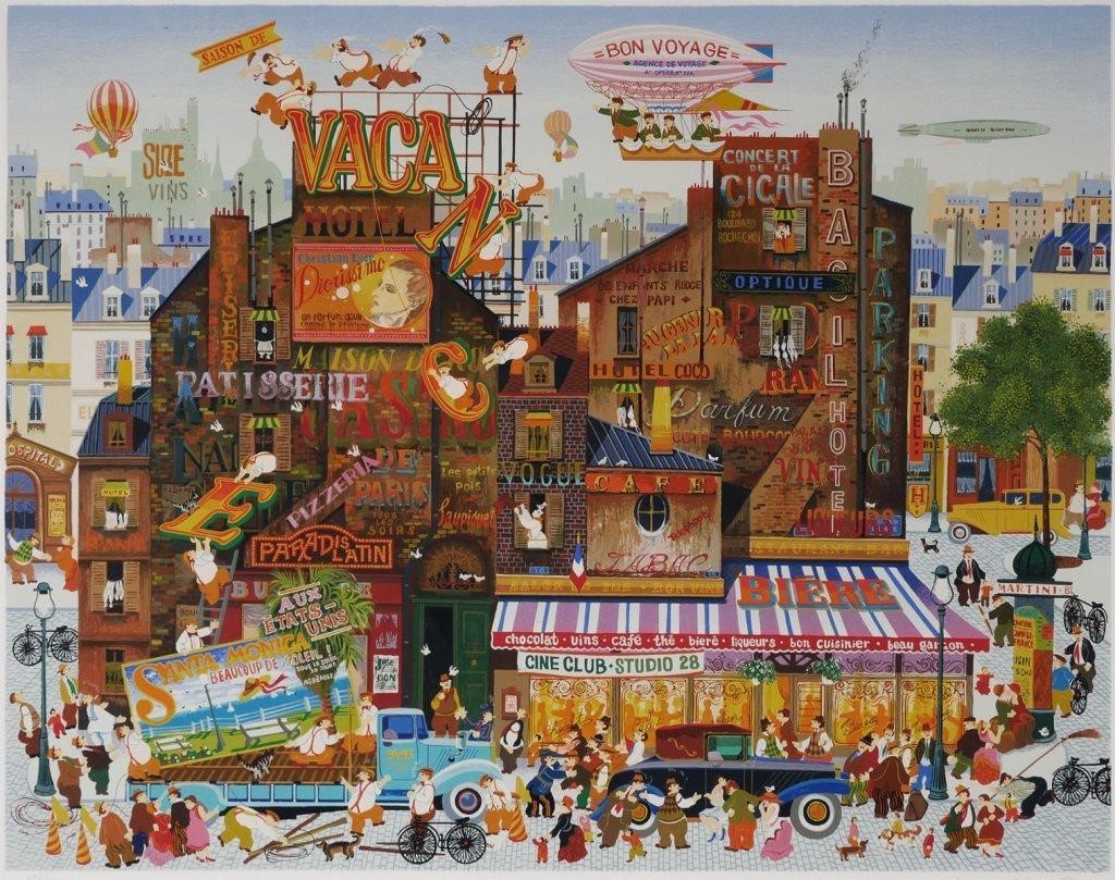 HIRO YAMAGATA LIMITED SERIGRAPH VACANCE  2a388d