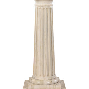 A Continental Marble Pedestal
Late