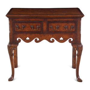 A Queen Anne Oak Dressing Table Early 2a38e0