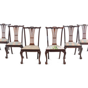 A Set of Six George III Style Mahogany 2a38f0