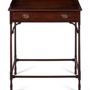 A George III Mahogany Side Table Circa 2a38eb