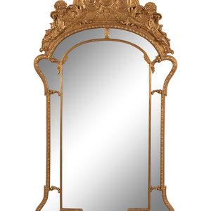A George III Style Giltwood Mirror Second 2a390a