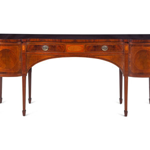 A George III Style Satinwood Inlaid 2a3910