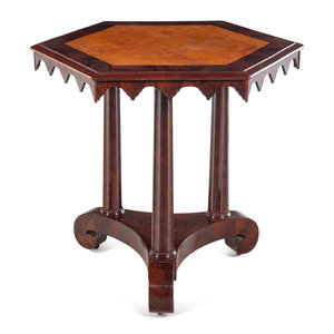 A Regency Style Mahogany Side Table
20th