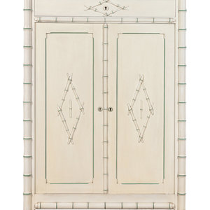 A Victorian White Painted Faux 2a392a