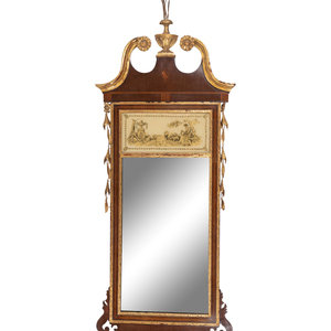 A Federal Style Parcel Gilt Mahogany 2a395a