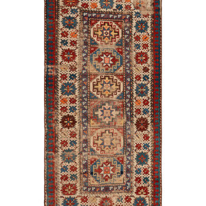 A Caucasian Wool Runner Late 19th Early 2a3985