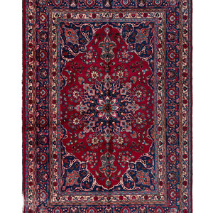 A Tabriz Wool Rug
20th Century
10