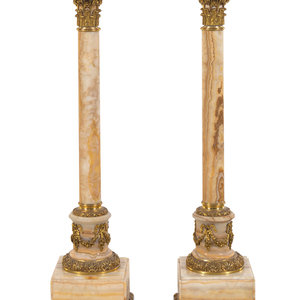 A Pair of French Gilt Bronze Mounted 2a3aee