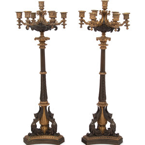 A Pair of French Neoclassical Gilt