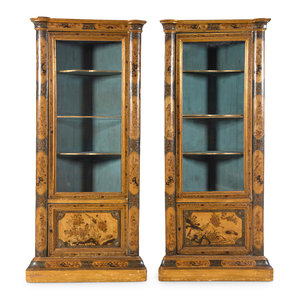 A Pair of Continental Chinoiserie 2a3b6c