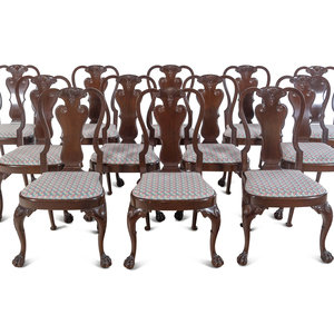 A Set of Twelve George II Style