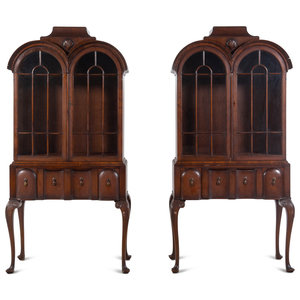 A Pair of George II Style Mahogany 2a3bd4