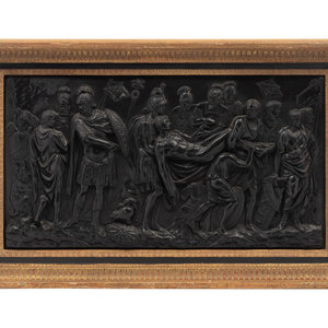 A Wedgwood Basalt Relief Plaque 2a3c15