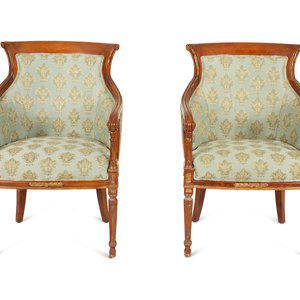 A Set of Four Directoire Style