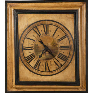 An English Painted Tavern Clock
19th