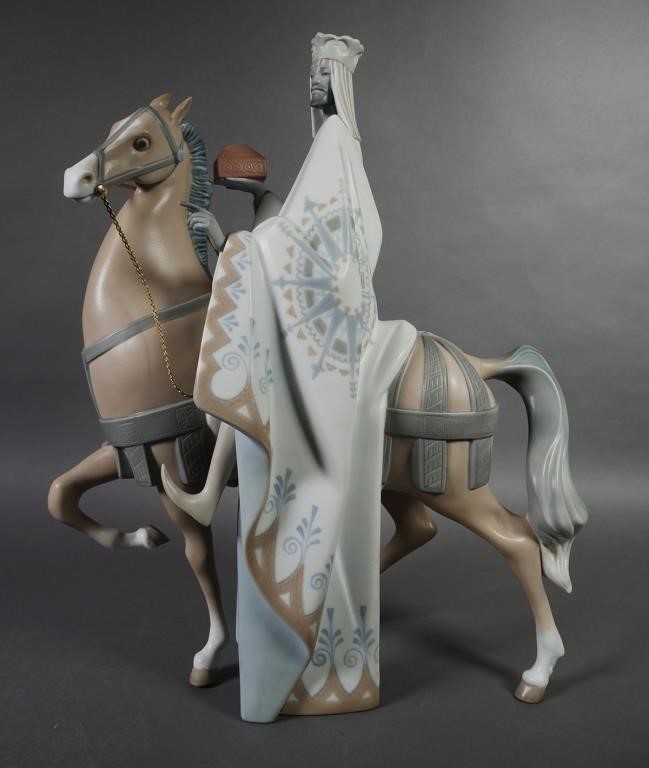 LLADRO BALTHASAR ON HORSE CHRISTMAS