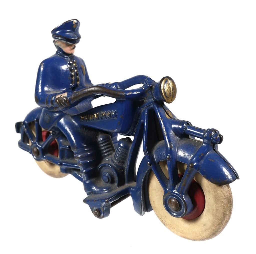 CHAMPION CAST IRON POLICE COP RIDER 2a4149