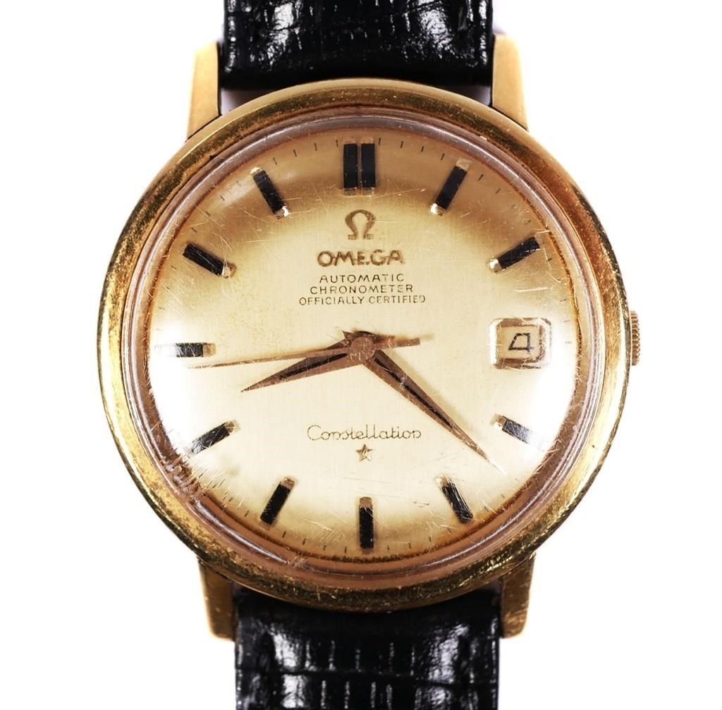 VINTAGE OMEGA CONSTELLATION 18K 2a414a