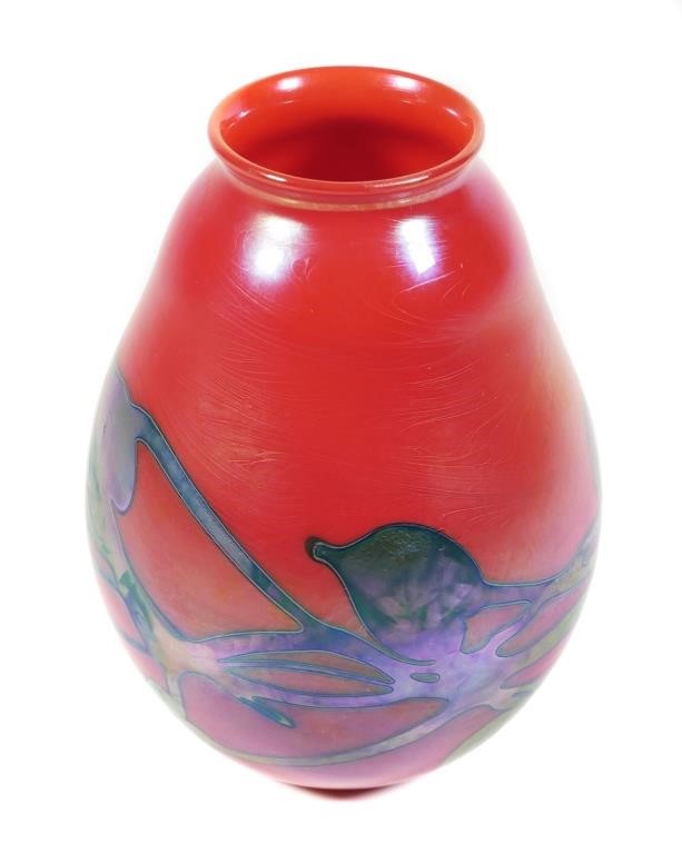CHARLES LOTTON EARLY ART GLASS 2a4258