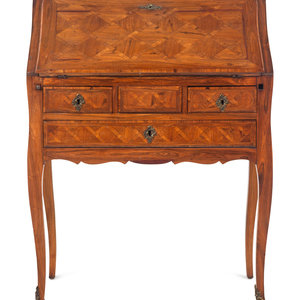 A Louis XV Style Tulipwood and
