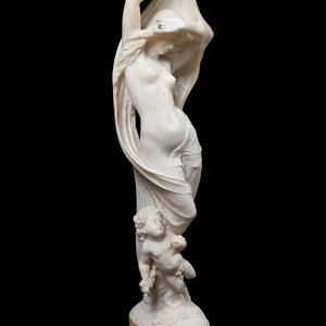 An Italian Alabaster Figural Group Late 2a1df0