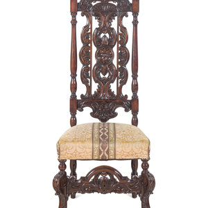 A Jacobean Style Carved Walnut 2a1e22