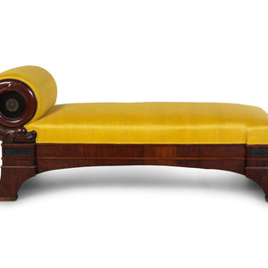 A Classical Style Mahogany Daybed Late 2a1f43