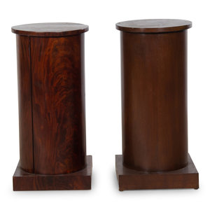 A Matched Pair of Mahogany Veneered 2a1f44