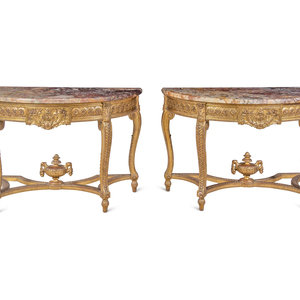 A Pair of Louis XVI Style Giltwood 2a1fb1