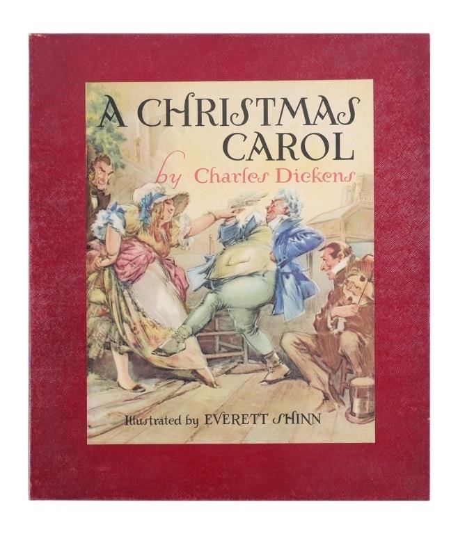 EVERETT SHINN DICKENS CHRISTMAS CAROL