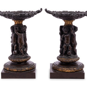 A Pair of French Bronze Figural 2a1fd9