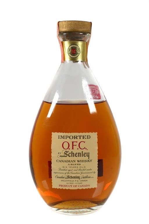 IMPORTED OFC SCHENLEY BLENDED WHISKY 2a200e