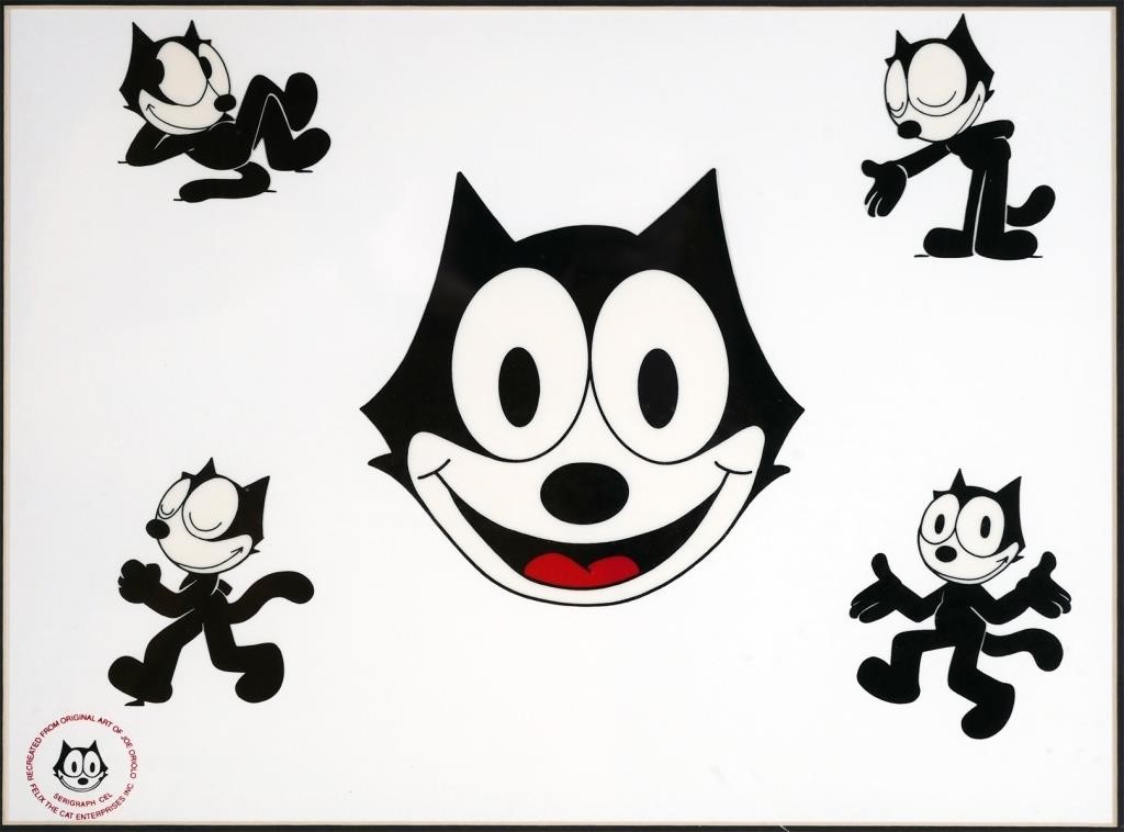 JOE ORIOLO FELIX THE CAT SERIOGRAPH 2a2016