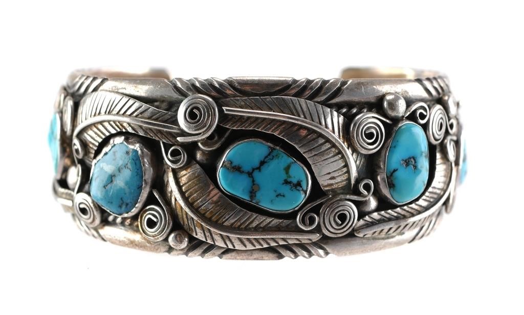 TOMMY MOORE NAVAJO STERLING  2a201b