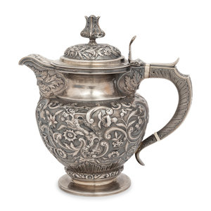 A Scottish George III Silver Kettle
George