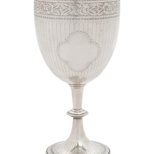 A Victorian Silver Wine Goblet Charles 2a204c