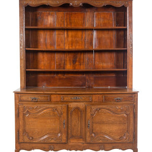 A French Provincial Oak Vaisselier Late 2a2063