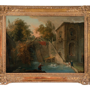 Attributed to Hubert Robert French  2a209a