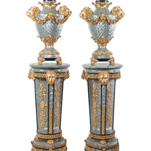 A Pair of Neoclassical Style Gilt