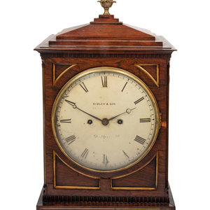 An English Rosewood Mantel Clock
Movement