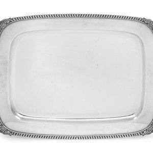 A Tiffany and Co. Silver Platter
Mid-20th