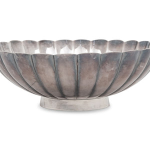 A Japanese Silver Fruit Bowl Okubo 2a230d