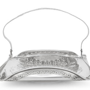 An English Silver Cake Basket and 2a2354