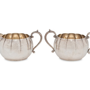 An American Silver Creamer and