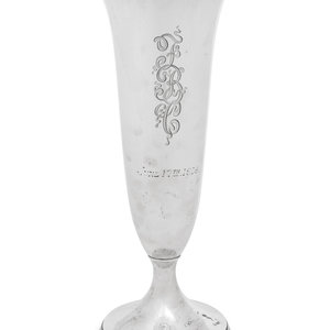 A Large American Silver Vase R  2a23cb