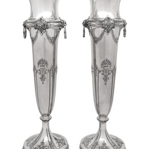 A Pair of Large American Silver 2a23ed
