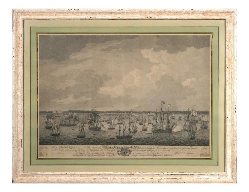 SIEGE OF HAVANA, 1762, ENGRAVINGAntique