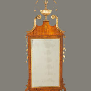 A Chippendale Parcel Gilt and Inlaid